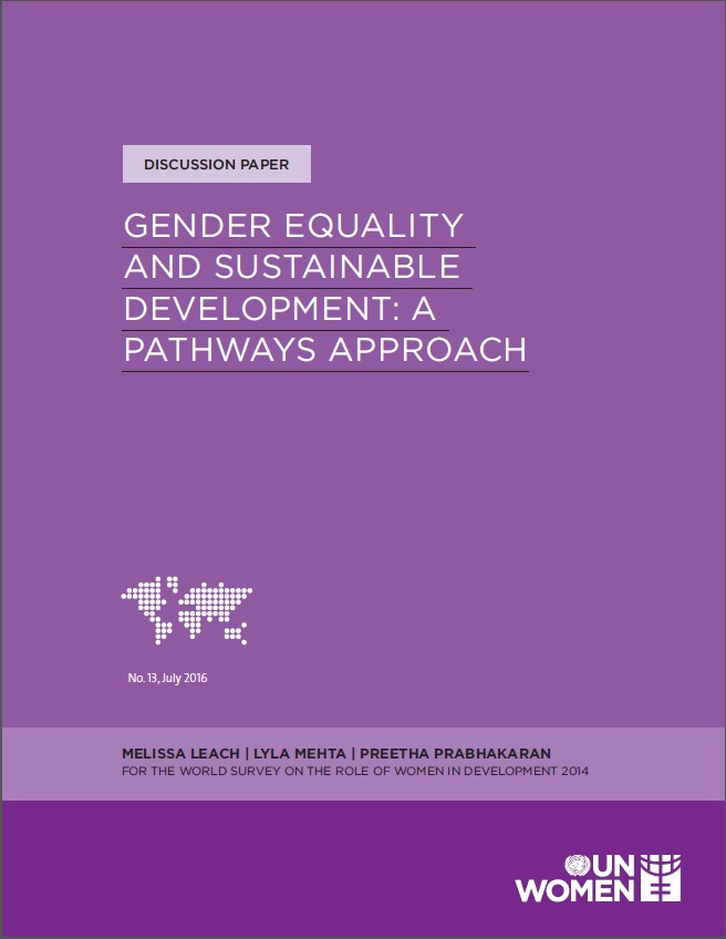 essay on gender equality and sustainable development